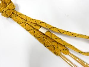 未使用品　正絹　手組帯締め